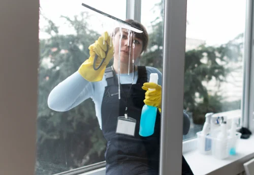 Nettoyage de vitres intérieures et extérieures à Végennes